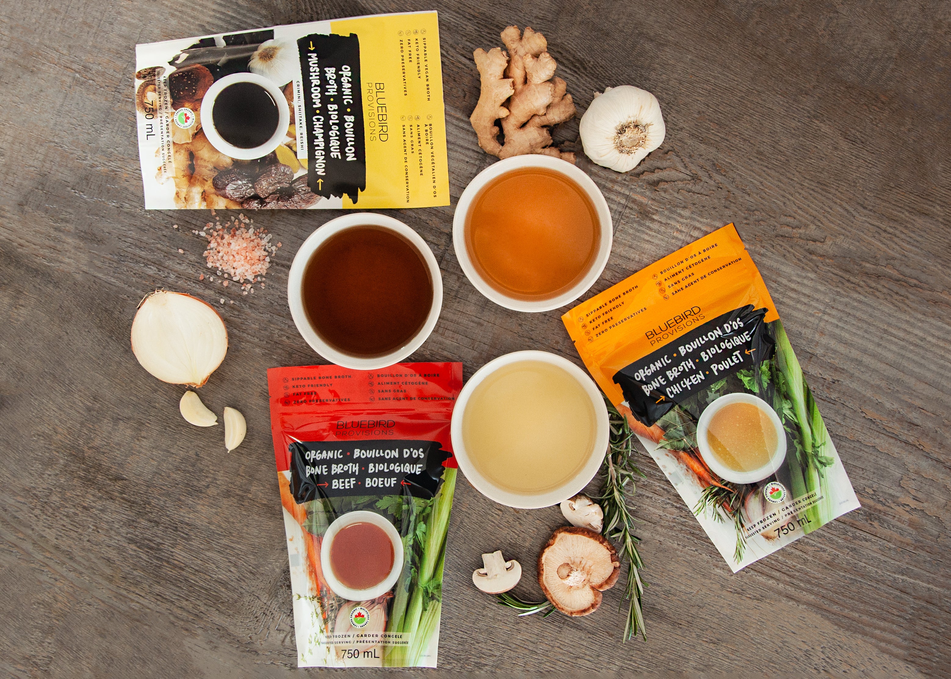Bluebird Provisions Organic Bone Broth New Packaging Rebrand