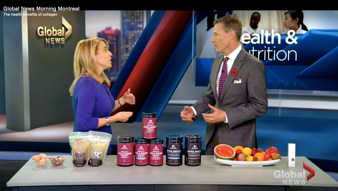 Global News TV Featuring Organic Bone Broth in Canada!