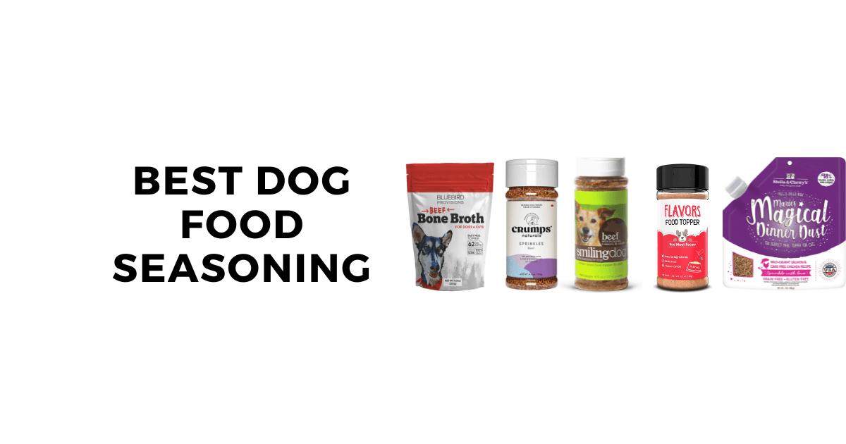 Best Dog Food Seasoning Top 5 Best Brands for Your Pet