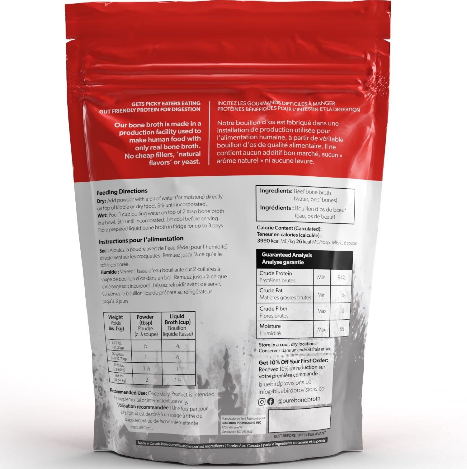 Bone Broth For Dogs & Cats