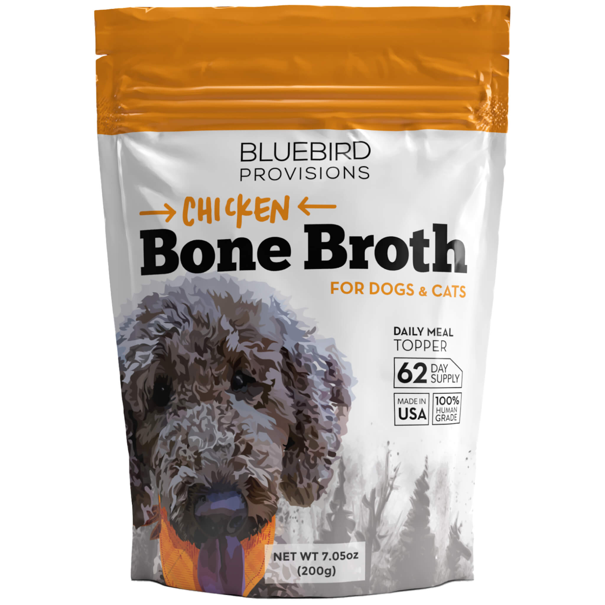 dog bone broth from bluebird provisions