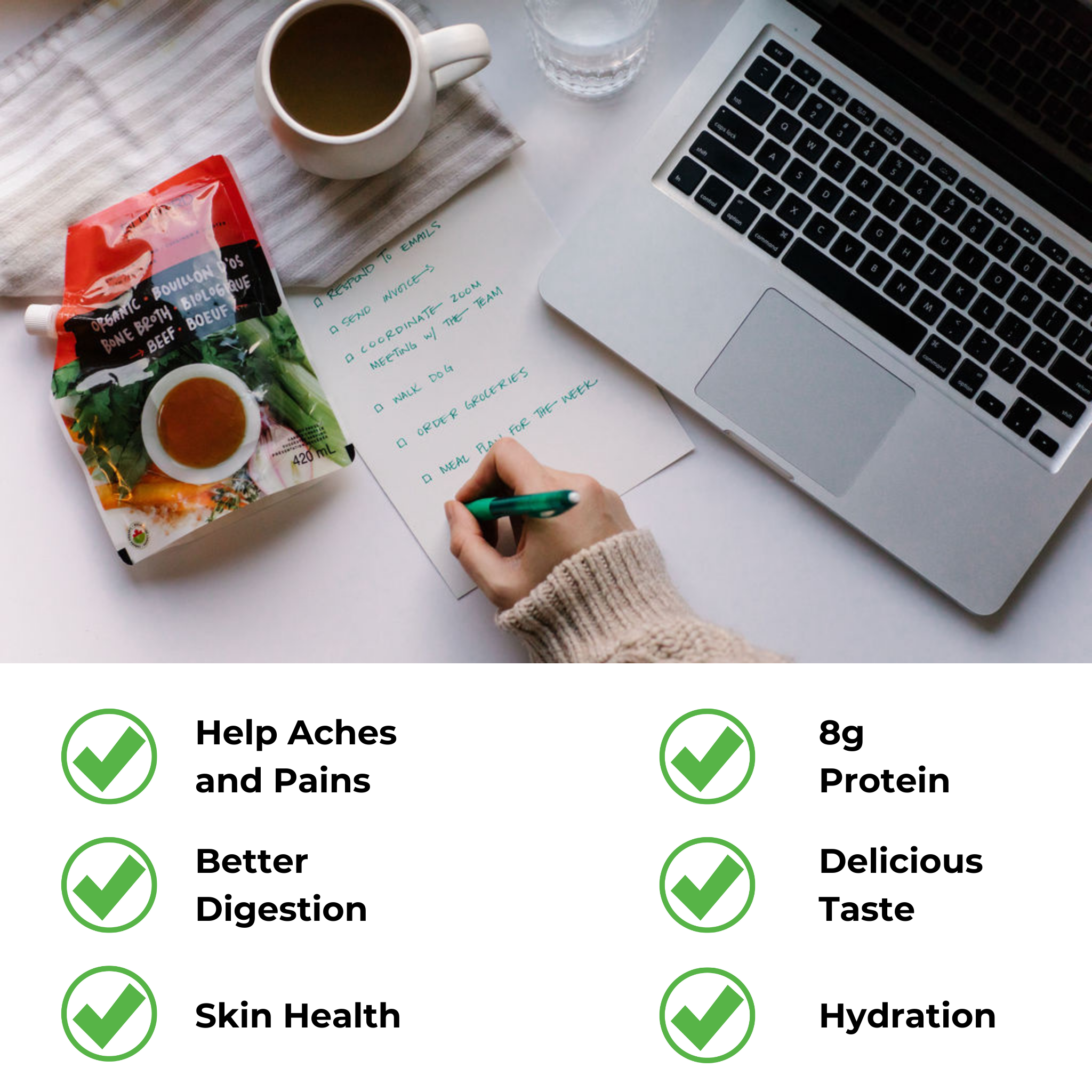 Organic Beef Bone Broth Benefits