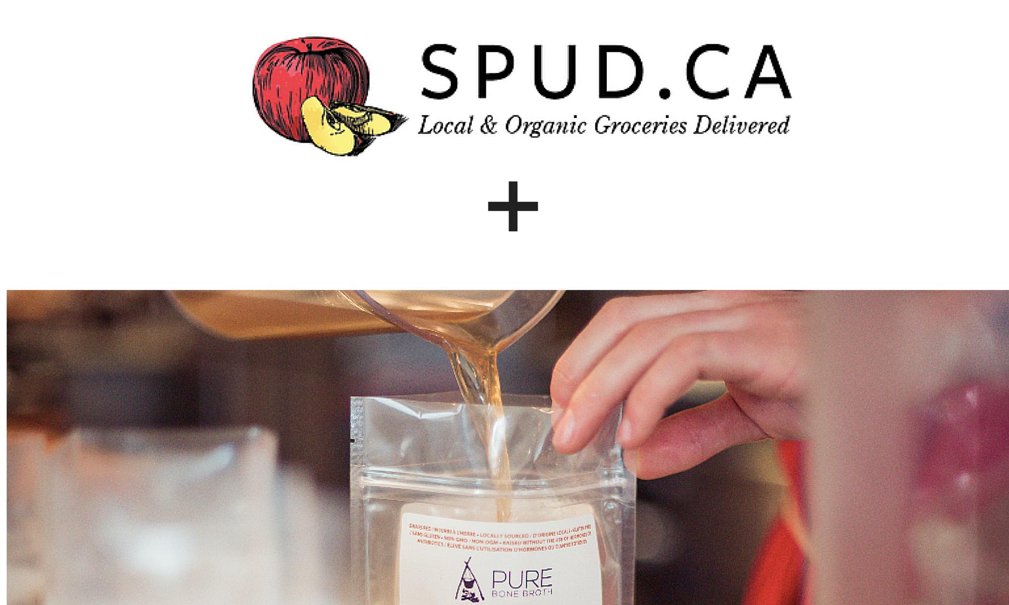 Pure Bone Broth Now at SPUD.ca