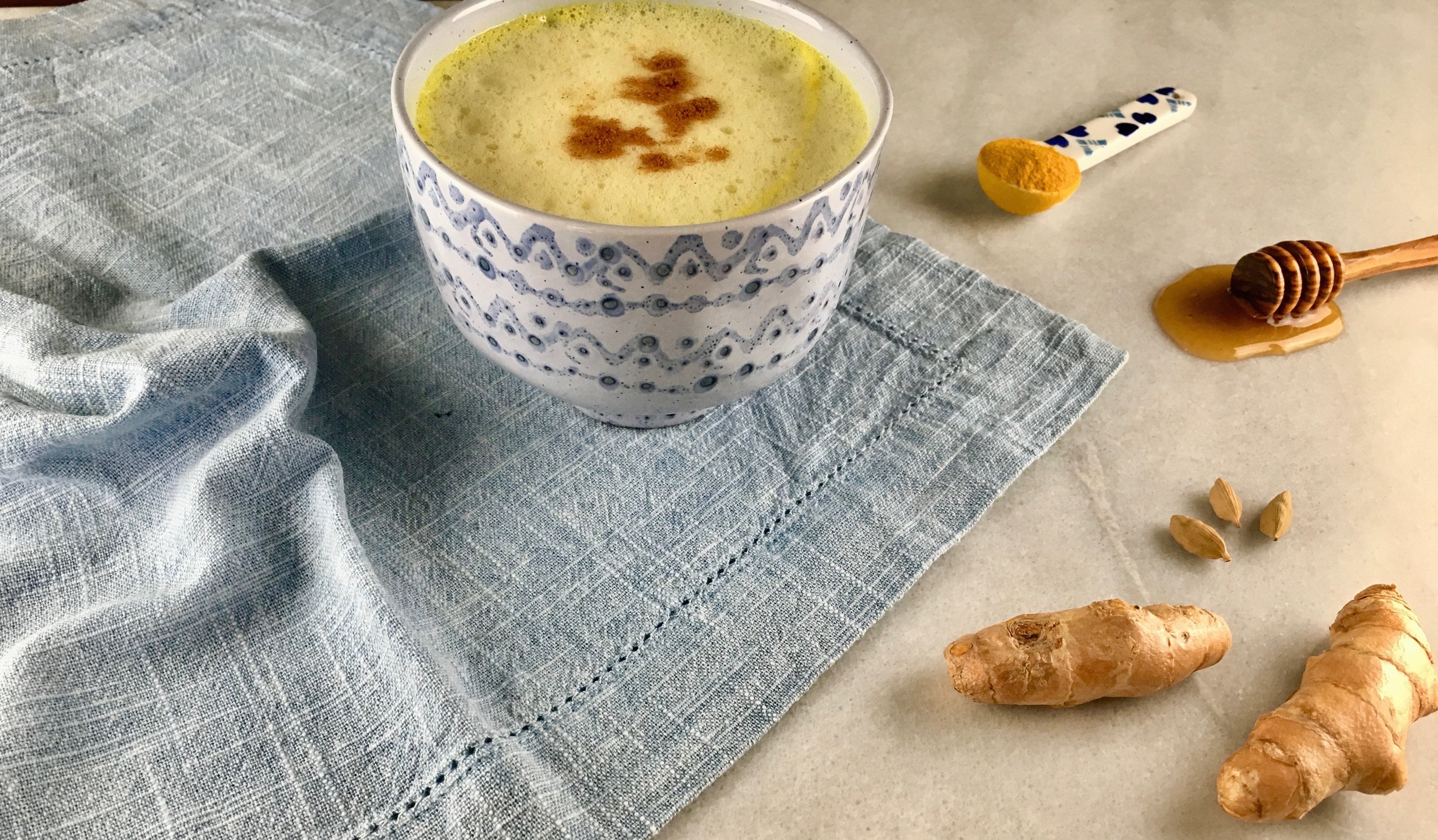 Golden Milk Recipe with bone broth