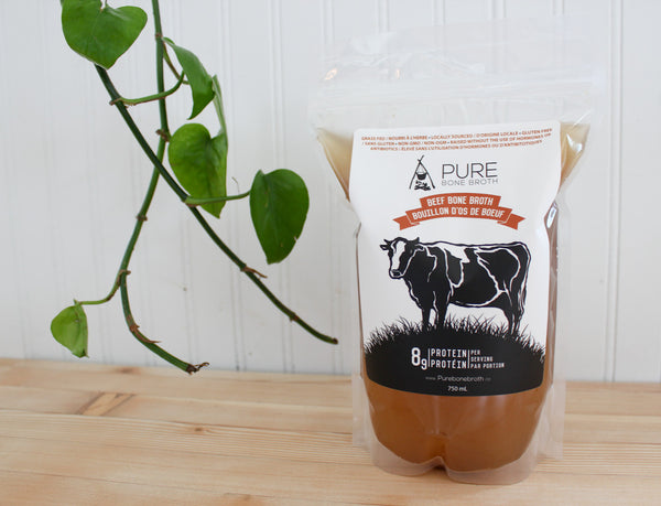 Pure Bone Broth Now at Quality Foods and Fairway Markets