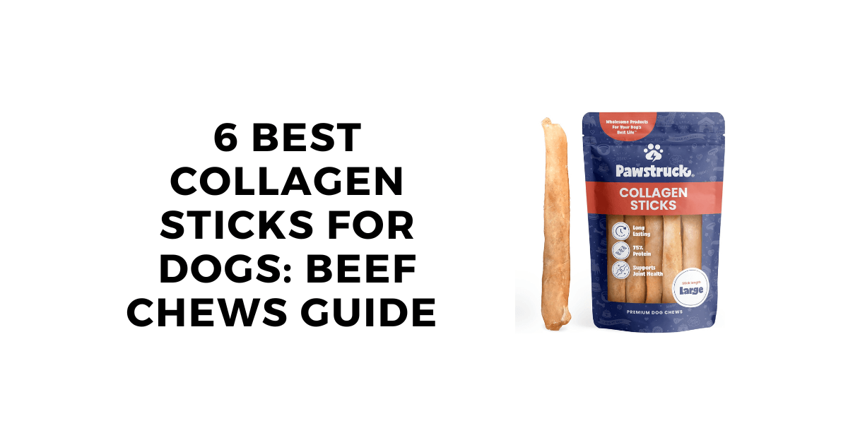 6 Best Collagen Sticks for Dogs: Beef Chews Guide 