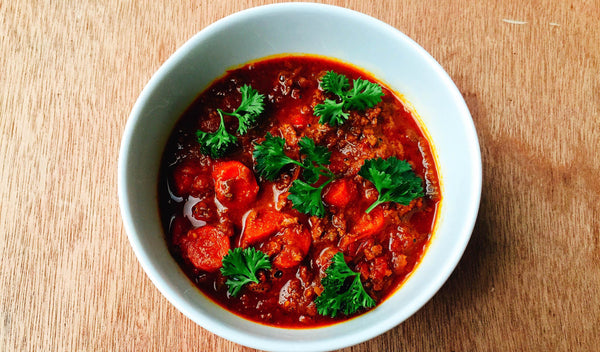 Bone Broth Chili With Delicious Superfoods