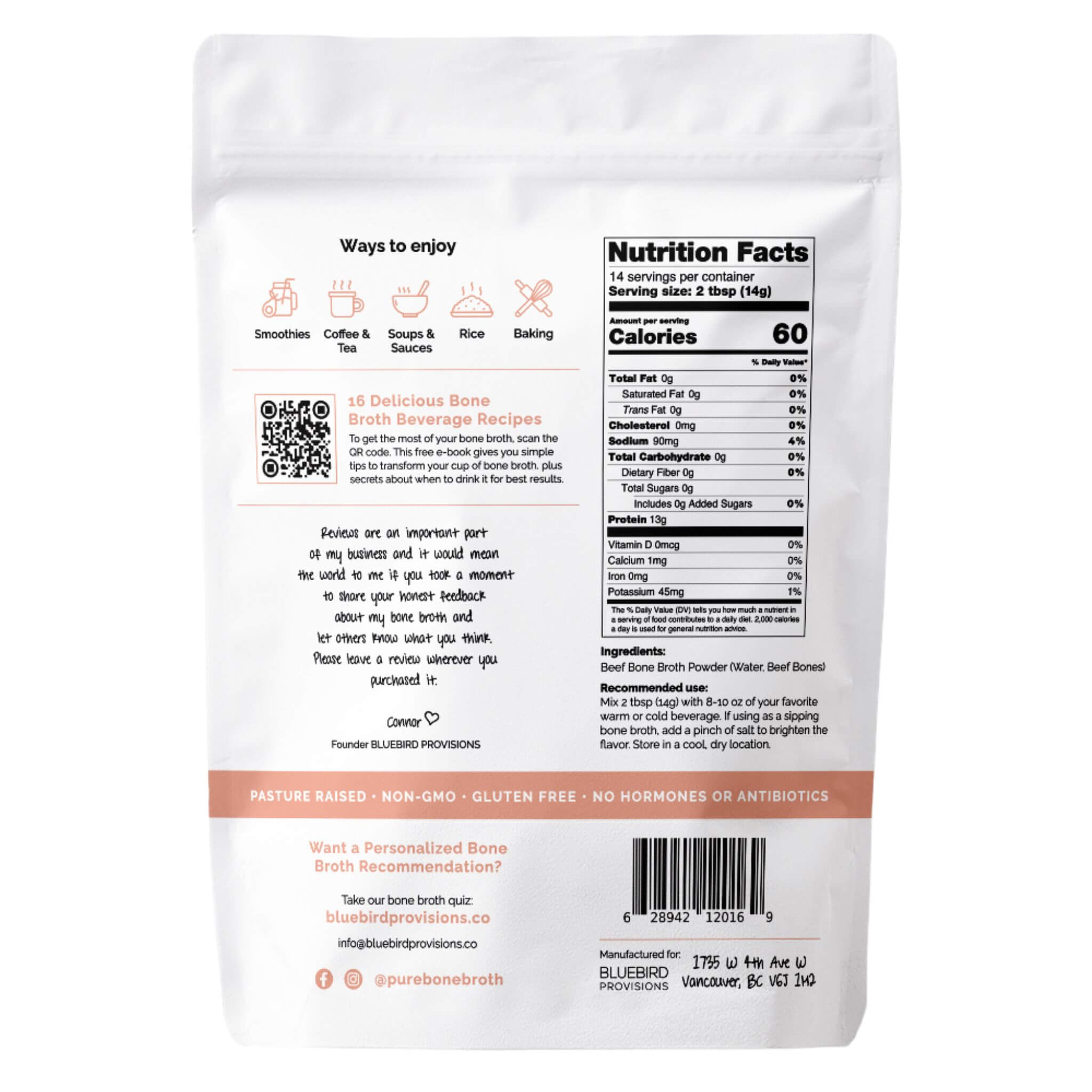 Bone Broth Powder Variety Pack