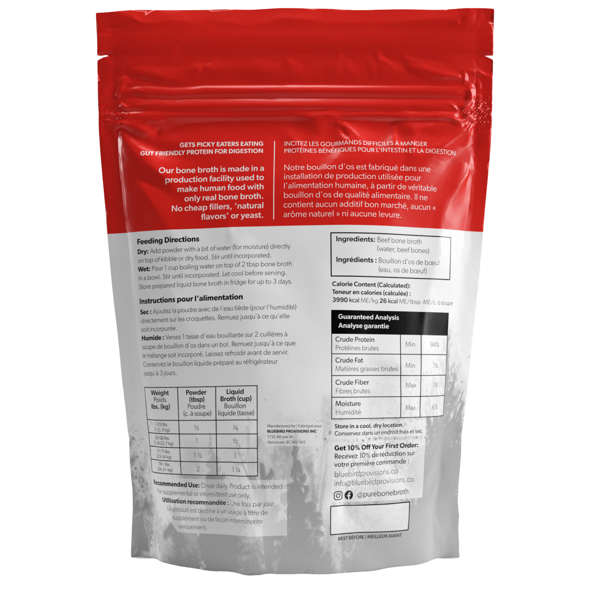 Bone Broth For Dogs & Cats
